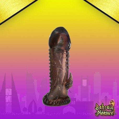 Ultra Flexible soft cock sleeve penis extender PES-017