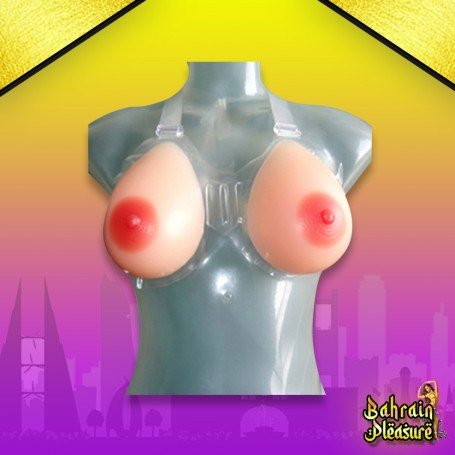 Silicone Breast 550 gms/pair with Transperant Bra SBP-001