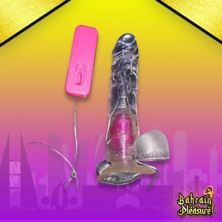 Crystal Lover Jelly Realistic Vibrator with Suction Cup RSV-065