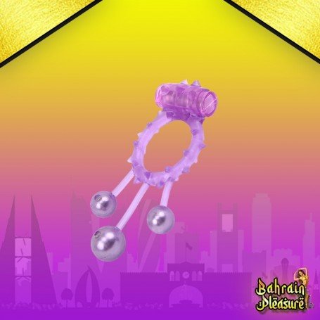 Vibrating Ball Banger Cock Ring Vibrator CR-007