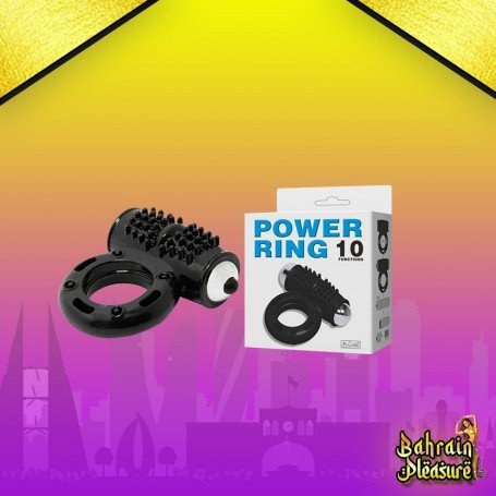 PRETTY LOVE BLACK POWER RING CR-021