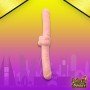 Realistic Double Dong Penis Shaped End  Realistic Non Vibrator RSNV-015