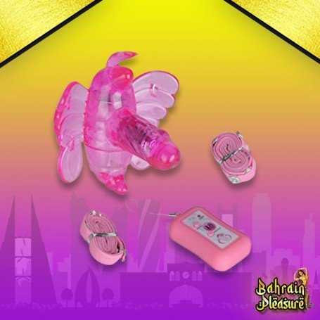 Butterfly Remote Control Strap On Vibrator SO-009