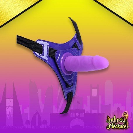 Ultra Elastic Harness Lesbian Strapon Dildo SO-019