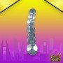 Ultra Beaded Crystal Glass dildo GD-008