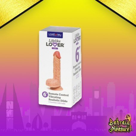 LifeLike Lover Vibrating Dildo RSV
-104