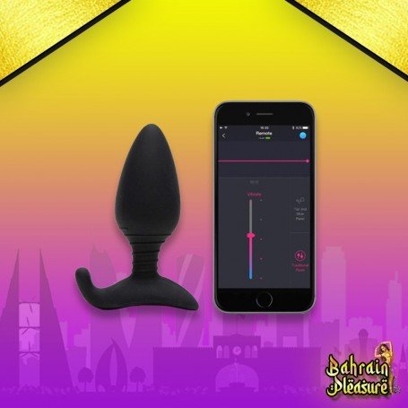 Lovense Hush App Controlled Vibrating Butt Plug (1.5 inch/1.75 inch) ACV-004