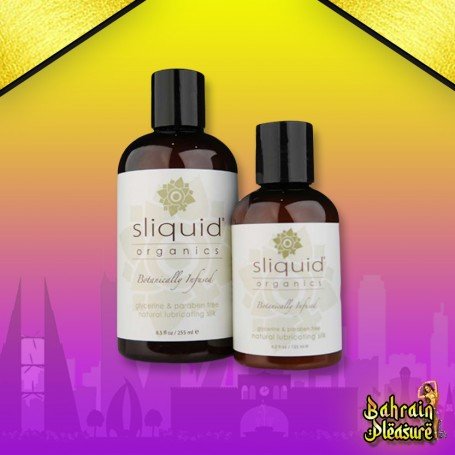 Natural lubricanting Silk Organic by Sliquid 125ml CGS-023