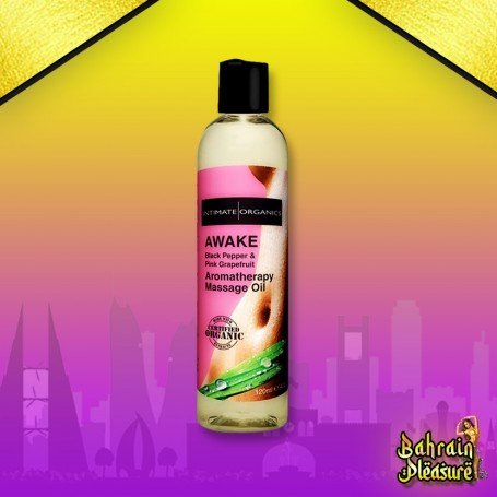 AWAKE AROMATHERAPY MASSAGE OIL - Black Pepper 120ml CGS-015
